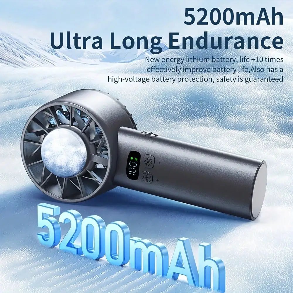 2026 New Cooling Handheld Fan High-Speed Fan Portable USB Mini Fan Summer Cooling,Beach,Travel,Spring Summer Picks,Brides Maid Gifts,Room,Bedroom Deccor,Bedroom Deccor,Beach,Travel,For Men,For Women,Vacation,Cute Stuff,Outdoo