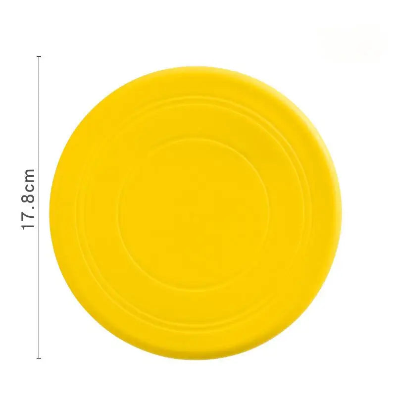 1pcs Funny Silicone Flying Saucer Dog Cat Toy Dog Game Flying Discs Resistant Chew Puppy Training Interactive Pet Supplies