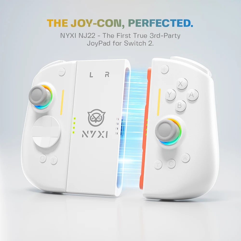 NYXI Hyperion 3 Wireless JoyPad for Switch 2 WHITE