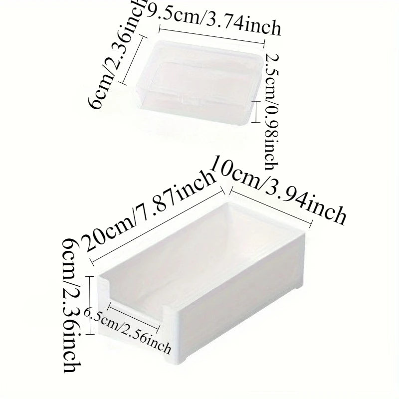 1 Set Of Data Cable Storage Box Artifact Power Charging Cable Mobile Phone Charger Organizer Winder Desktop Cable Management Box