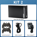 500G Retro Gaming HDD Video Game Console Retrobat＆Playnite＆Launchbox OS for XBOX/PS3/PS2/Switch/Wii/WiiU/DC/NES with 38200+Games