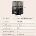 6L Professional Large Capacity Household Silent Air Humidifier Plant Spray Aroma Diffuser Ultrasonic Water Mist Diffuser