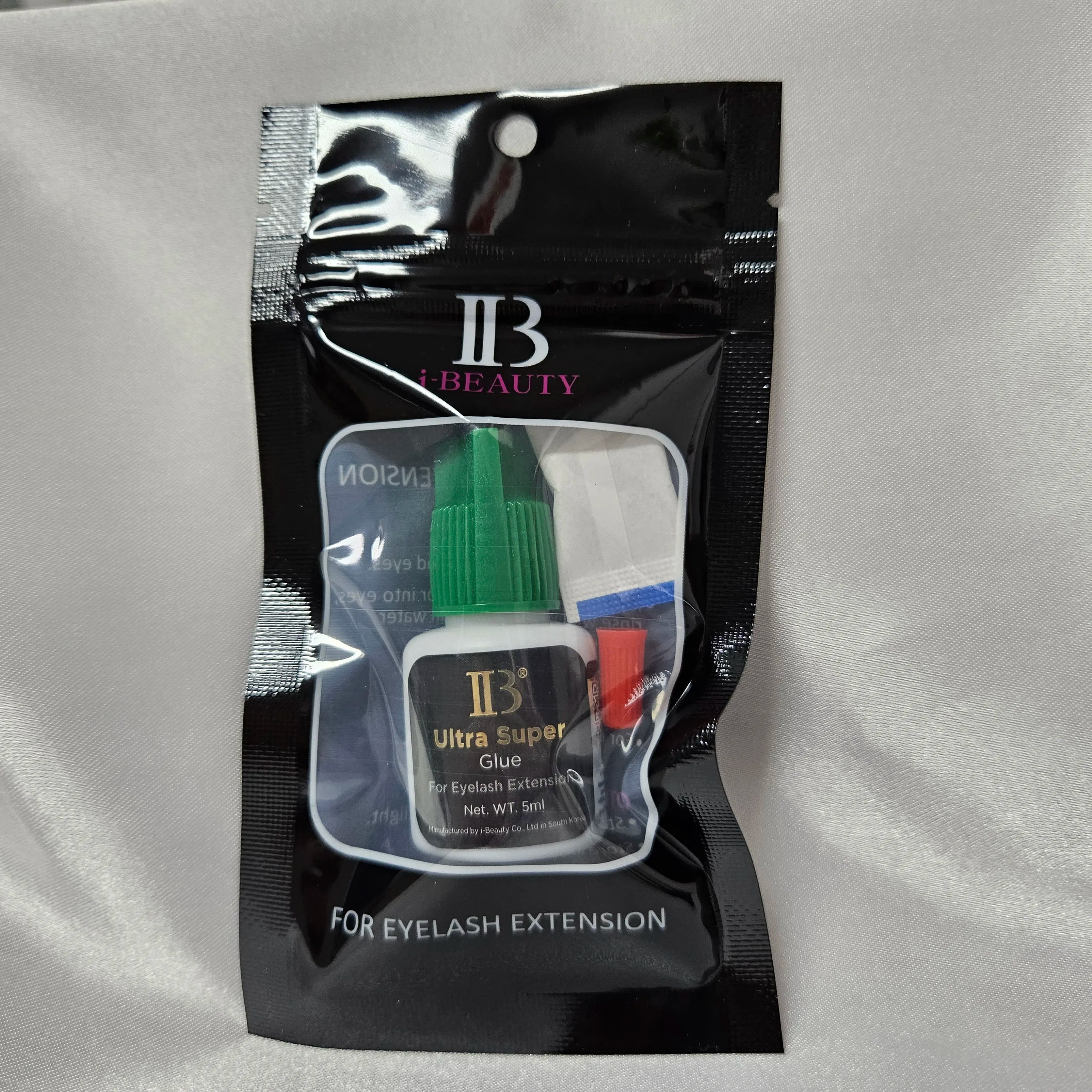 5 Bottles/lot IB Ultra Super Glue Eyelash Extensions Super Glue Green Cap Korea Individual 5ml Fast Drying Lash Glue Wholesale