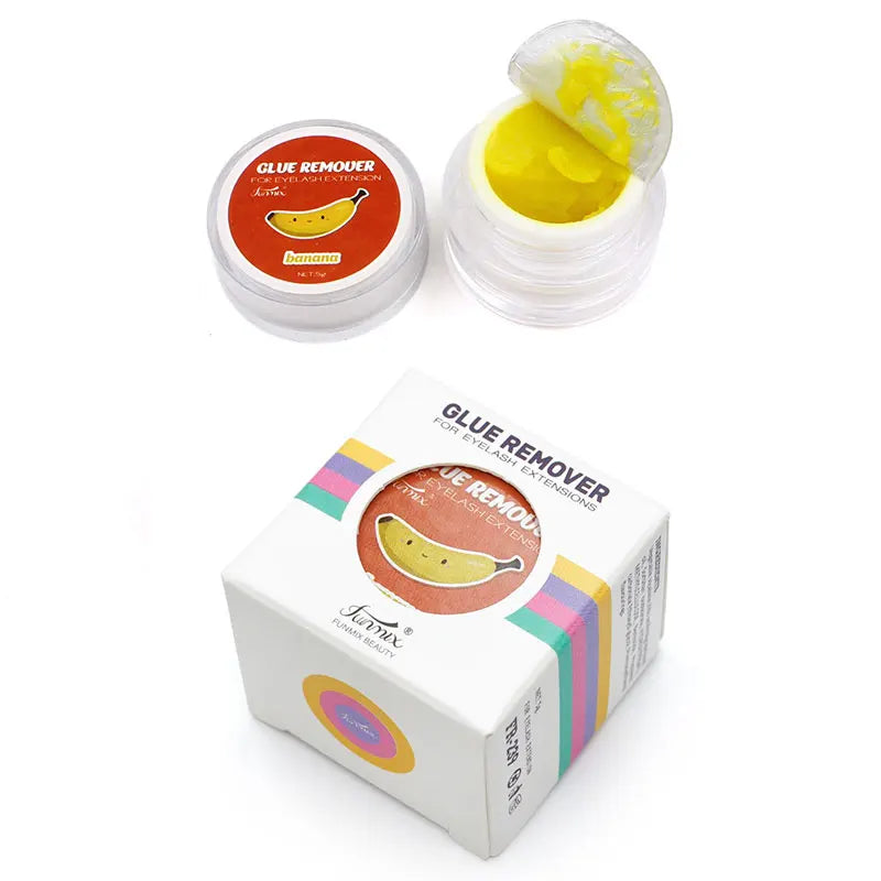 5g Fruit Flavour Eyelash Glue Remover Zero Stimulation Quick Removing Fragrancy Smell Cream Eyelash Extensions Makeup Tools
