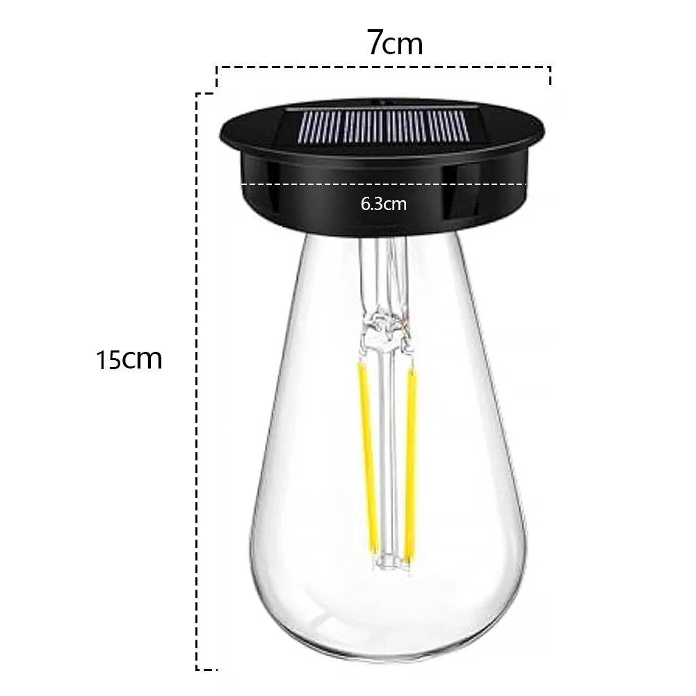 3-10PCS LED Solar Bulb Light Replacement Waterproof Outdoor Emergency Sunlight Powered Lamp Portable Powerful Indoor House