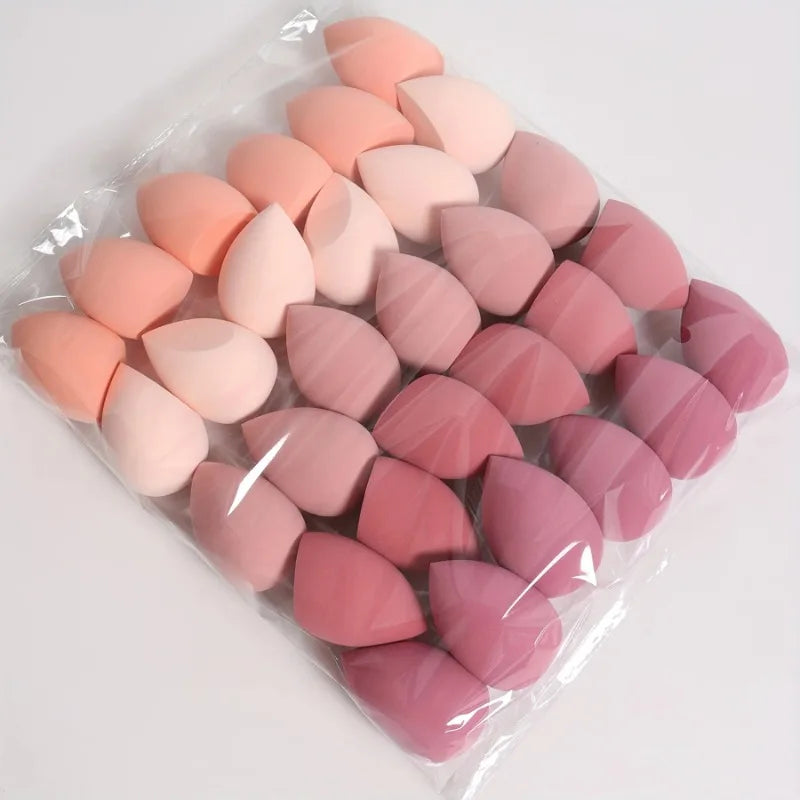 12piece makeup sponge set, suitable for liquid BB cream powder application, makeup egg dry wet dual-use powder puff