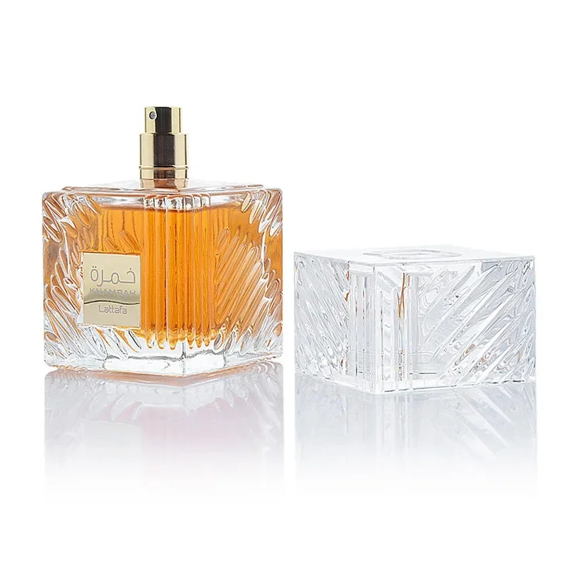 100ml Lattafa Khamrah Series Eau de Parfum Homme Spray Original Arab Perfumes Lasting Oriental Spicy Perfume Men's Cologne Gift