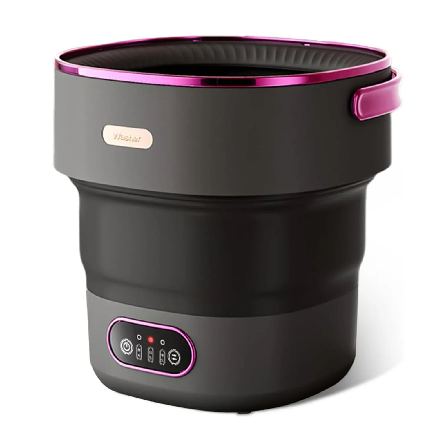 13L Portable Washing Machine for Underwear & Socks, Foldable Mini Washer with 3 Wash Modes and Spin Dryer, for RV and Travel