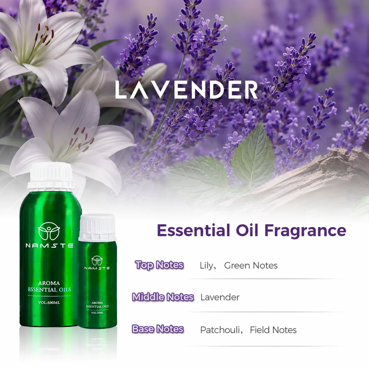 NAMSTE 100ML Perfume Hotel Essential Oil Home Air Freshener Pure Plant Essential Oil Hotel Room Fragrance Diffuser Air Purifier