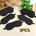 5 soft eye masks, lightweight and comfortable, light blocking and breathable, adjustable sleep goggles for travel relaxation