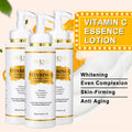 AILKE Vitamin C Set, Reduce Dark Spots, with Lightening Body Lotion, Even Tone Face Cream, Whitening Serum, Brightening Soap