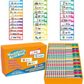 30 Read and Rhyme Flip Books Vocabulary Flash Cards Word Reading Flip Book Letter ABC Vocabulary Cards Educational Reading Game