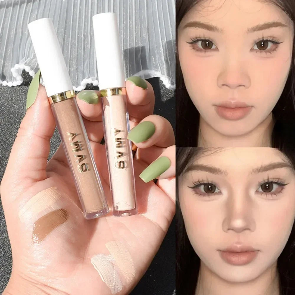 Liquid Foundation Cream Concealer High Coverage Waterproof Moisturizing Long Lasting Contour Cover Spots Dark Circles Cosmetics