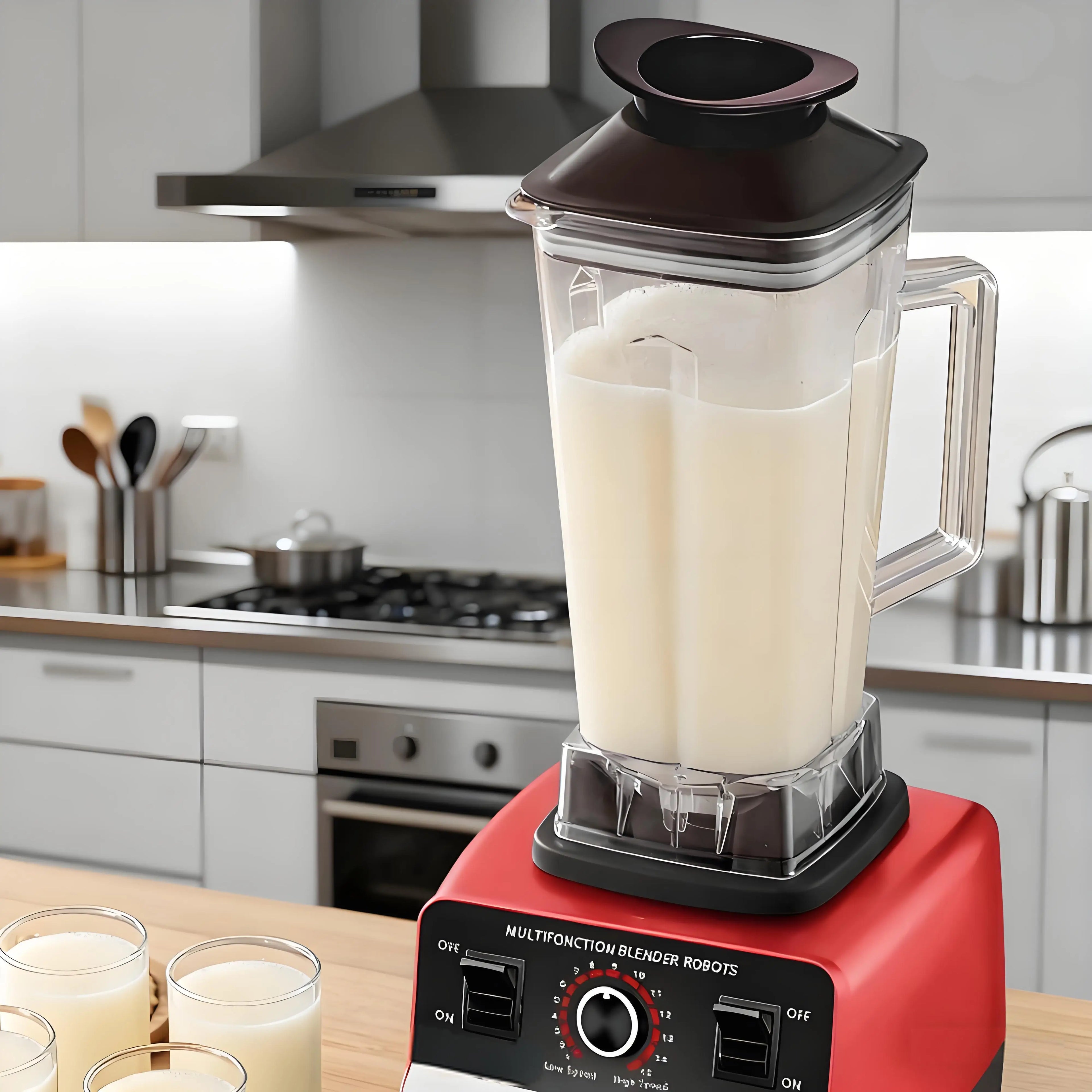 Home Use BPA-Free Jar Blender Perfect for Drinks 6 Free Gifts Included