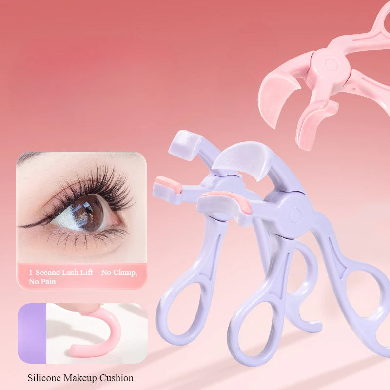 1PCS Eyelash Curlers, Quick Natural Curling for Long Lasting, Without Pinching Or Pulling Lash Curler Makeup Tool for Women Gift