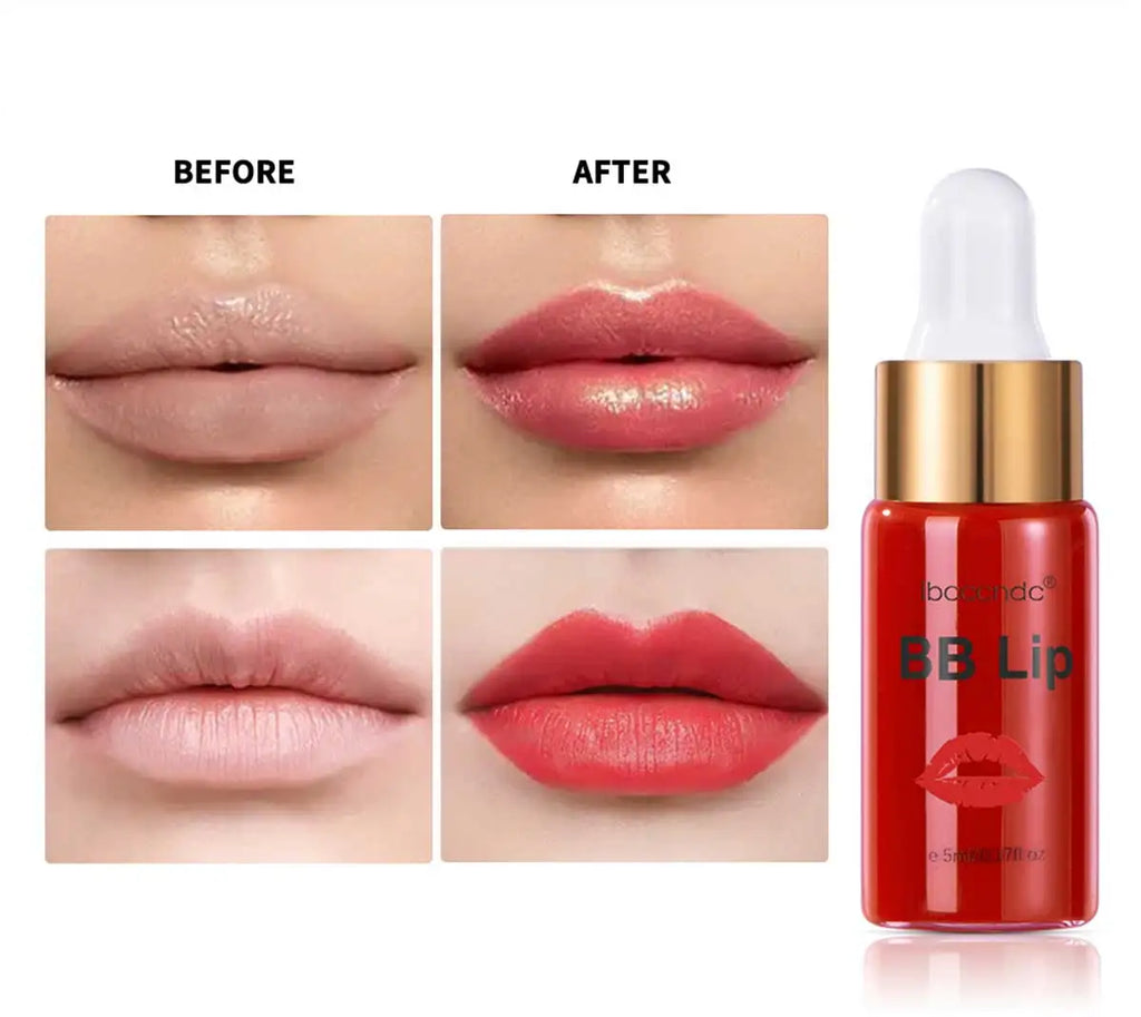 BB Lips Ampoule Serum Starter Set Semi-Permanent BB Lip Gloss Tinted Pigment Lasting Moisturizing For Lip Care Glow Free Shiping