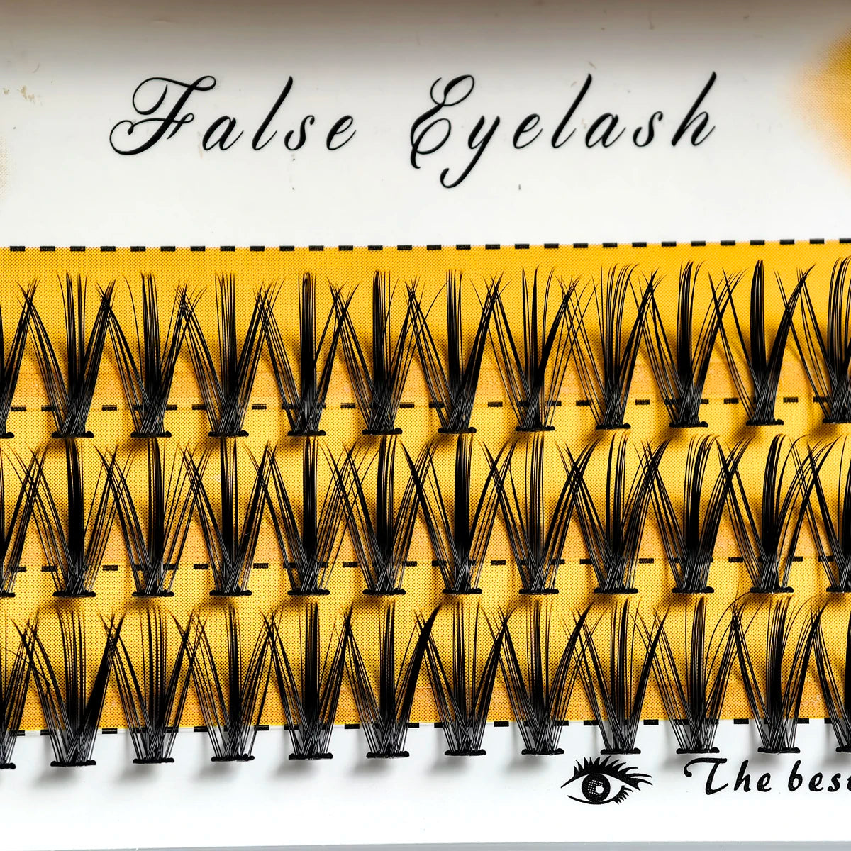 20D/30D Mink Eyelashes 1 Box /60 Bundles Natural Eyelashes Extension 3D Russia Individual Eyelash Cluster Makeup Tools Eye Black
