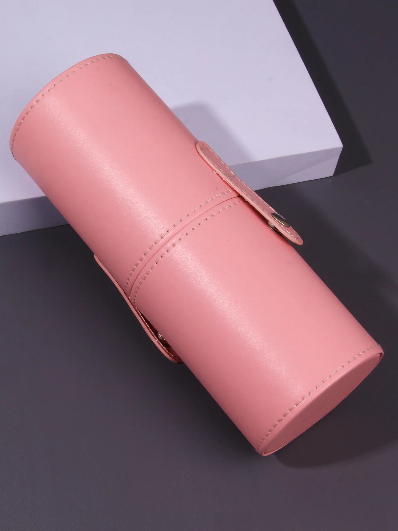 Portable Multi-Color Makeup Brush Bucket Storage Container Dustproof Brush Bucket with Lid Desktop Storage Pen Holder