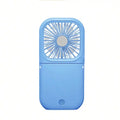 Fashionable Handheld Digital Neck Fan, USB Rechargeable, Mini Fan, Portable Fan, USB Power Bank Fast Charging Desktop Foldable Small Electric Fan, Ideal Companion For Hot Summer