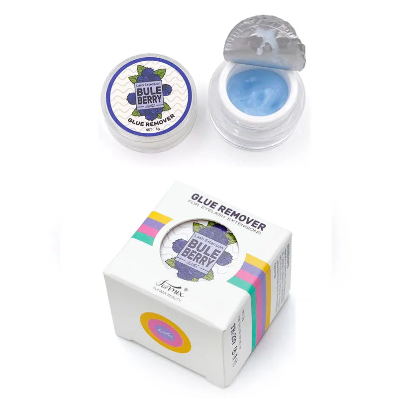 5g Fruit Flavour Eyelash Glue Remover Zero Stimulation Quick Removing Fragrancy Smell Cream Eyelash Extensions Makeup Tools