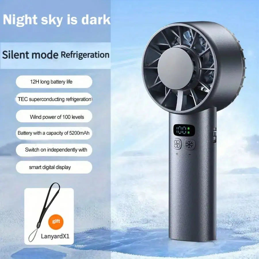 2026 New Cooling Handheld Fan High-Speed Fan Portable USB Mini Fan Summer Cooling,Beach,Travel,Spring Summer Picks,Brides Maid Gifts,Room,Bedroom Deccor,Bedroom Deccor,Beach,Travel,For Men,For Women,Vacation,Cute Stuff,Outdoo