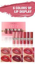 Velvet Lipstick Set Waterproof High Pigment Matte Moisturizing Non Fade Long Lasting Nude Red Lip Gloss Sexy Beauty Cosmetic