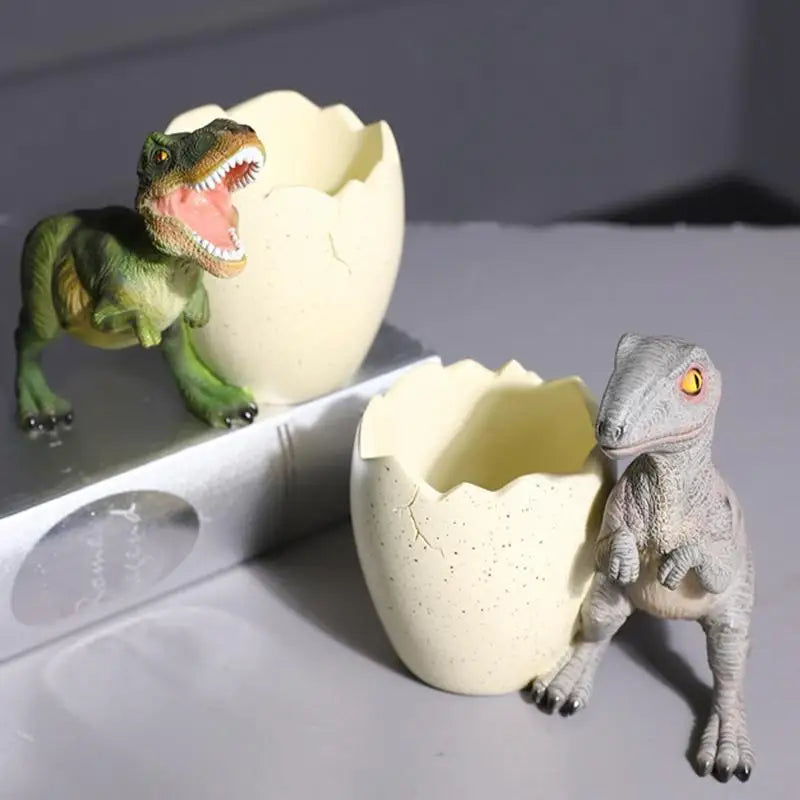 Dinosaur Egg Pencil Holder Cute Fashion Desk Organizers Desktop Accessories Storage Organizer Large Capacity Pen Holder For Home