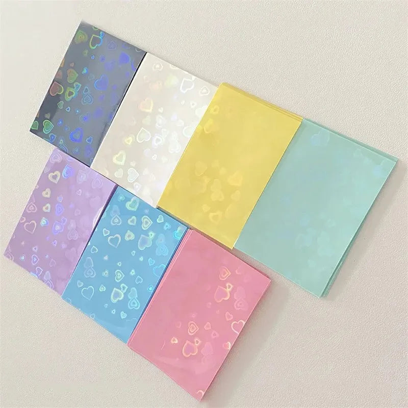 50Pcs Soft Clear Photocard Sleeves – Plastic Card Holder Protector Films, Protective Covers for Photo Cards, Trading Card Collecting