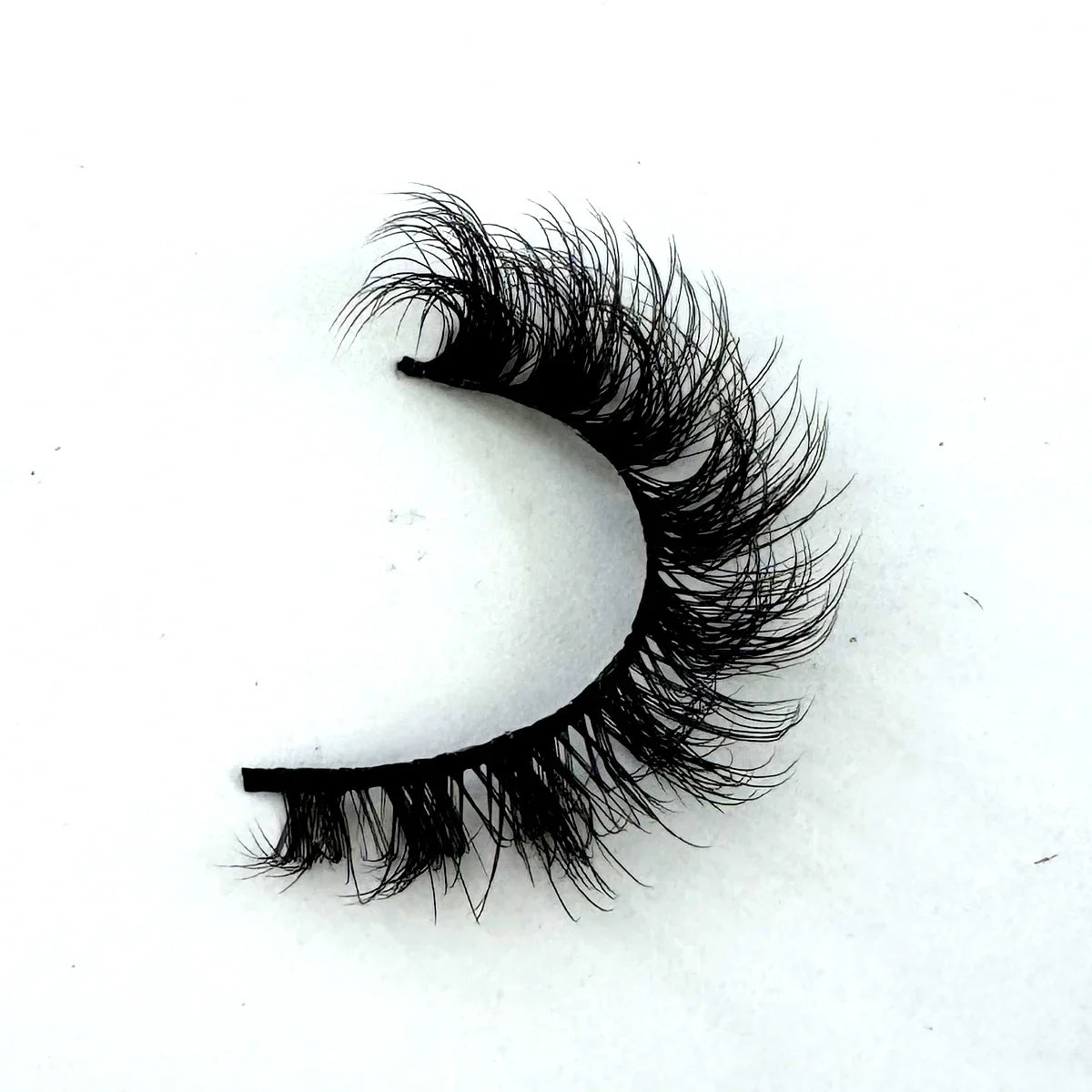 New Cat Eye Artificial Mink Eyelash 3D Curling Natural and Realistic Messy Tail Eye Extended Soft Eyelash