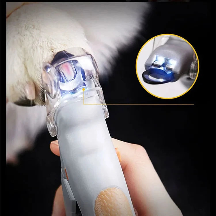 Professional Pet Nail Clipper Scissors With LED Light Cat Dog Nail Clipper Tool Scissors Nail Toeclaw Cutter Scissors Pet Supply