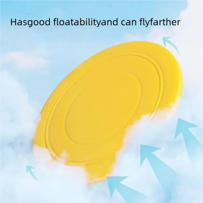1pcs Funny Silicone Flying Saucer Dog Cat Toy Dog Game Flying Discs Resistant Chew Puppy Training Interactive Pet Supplies