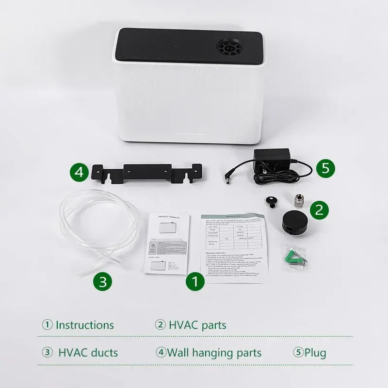 NAMSTE 4000m³ Fragrance Diffuser Smart Timing Scent Air Machine For Home Hotel Spa HVAC Aroma Diffuser Electric Air Freshener