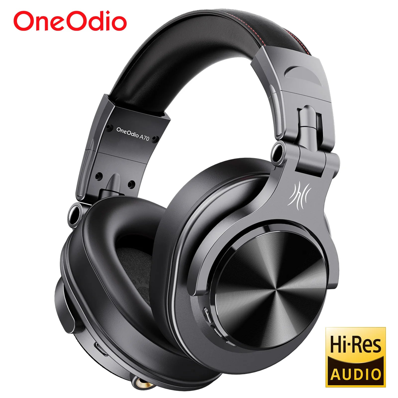 Oneodio Fusion A70 Bluetooth Headphones Hi-Res Audio Over Ear Wireless Headset 72H Professional Studio Monitor DJ HiFi Earphones