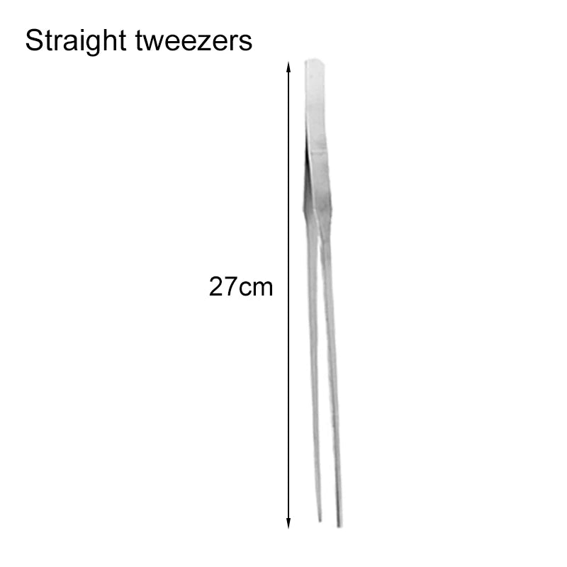 Aquarium Scissors Tweezers Tool Fish Tank Plants Wave Scissors Water Grass Stainless Cleaning Tools Holder Aquarium Accessories