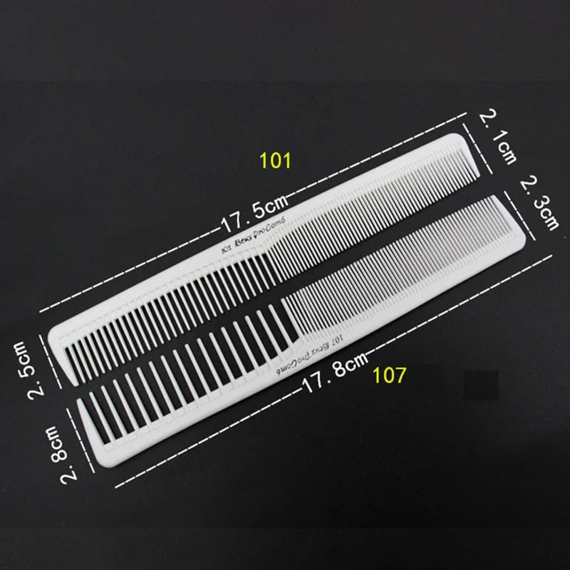 Brush Professional Hair Cutting Comb Anti-static Flat Head Cutter Comb FineTooth Haircut Salon Tools Barber Hair Accessories