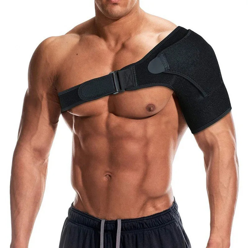 Shoulder Brace with Pressure Pad,Adjustable Shoulder Brace for Left and Right Shoulder Protect