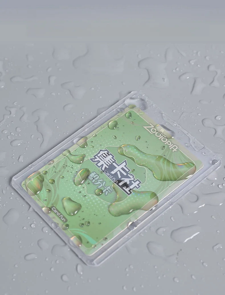 Card Sleeves Holder Game Cards PVC Hard Plastic Toy Top For Protectors Trading Storage Gift 3 x 4inches