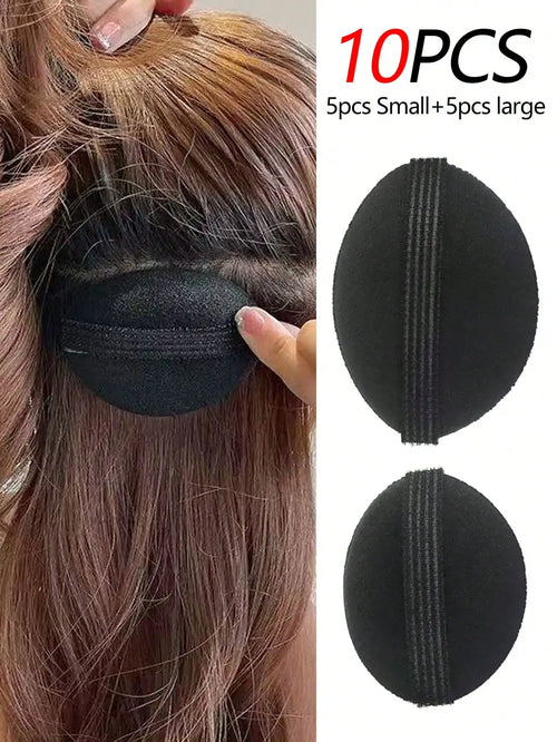 10/6/4/2pcs (Random Color) Invisible Hair Volume Clips, High Crown Hair Pad, Seamless Plastic Hair Clips, Bangs Clips, Suitable For Women, Essential For Hairstyle Design