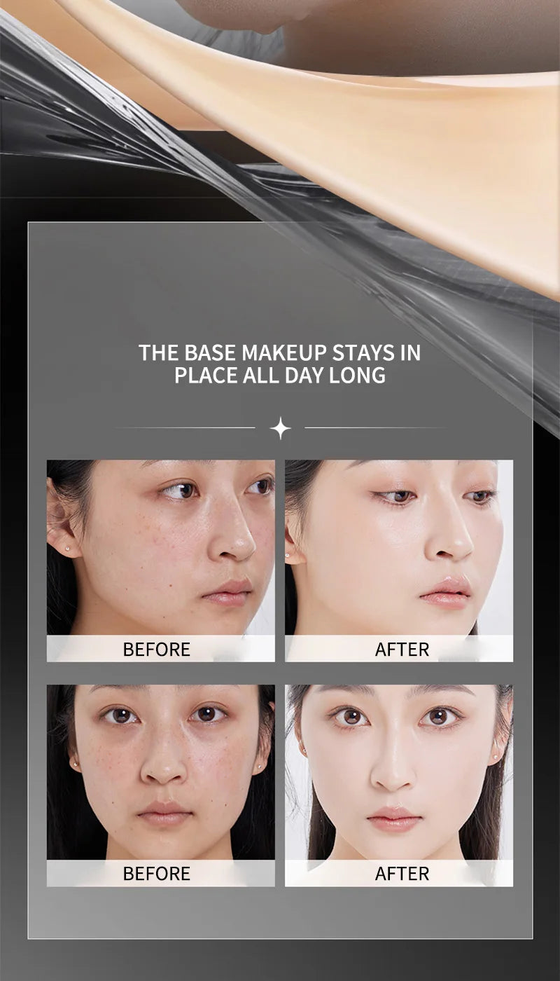Base makeup foundation stick - Fully moisturizes and covers acne, eyes and stains, convenient for travel