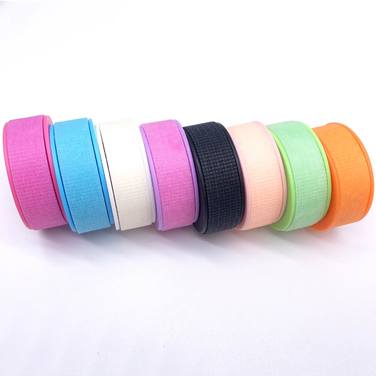 1 Roll black  Medical Silicone Tapes Eyelash Extensions Supplies Waterproof Breathable Prevent Allergy Color Tape Makeup Tools