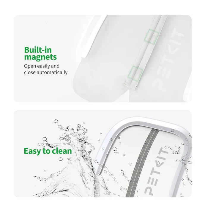 NEW PETKIT Smart Cat Toilet Magnetic Dustproof Door Curtain Max Series Dedicated Accessory Applicable to MAX,MAX 2, MAX PRO