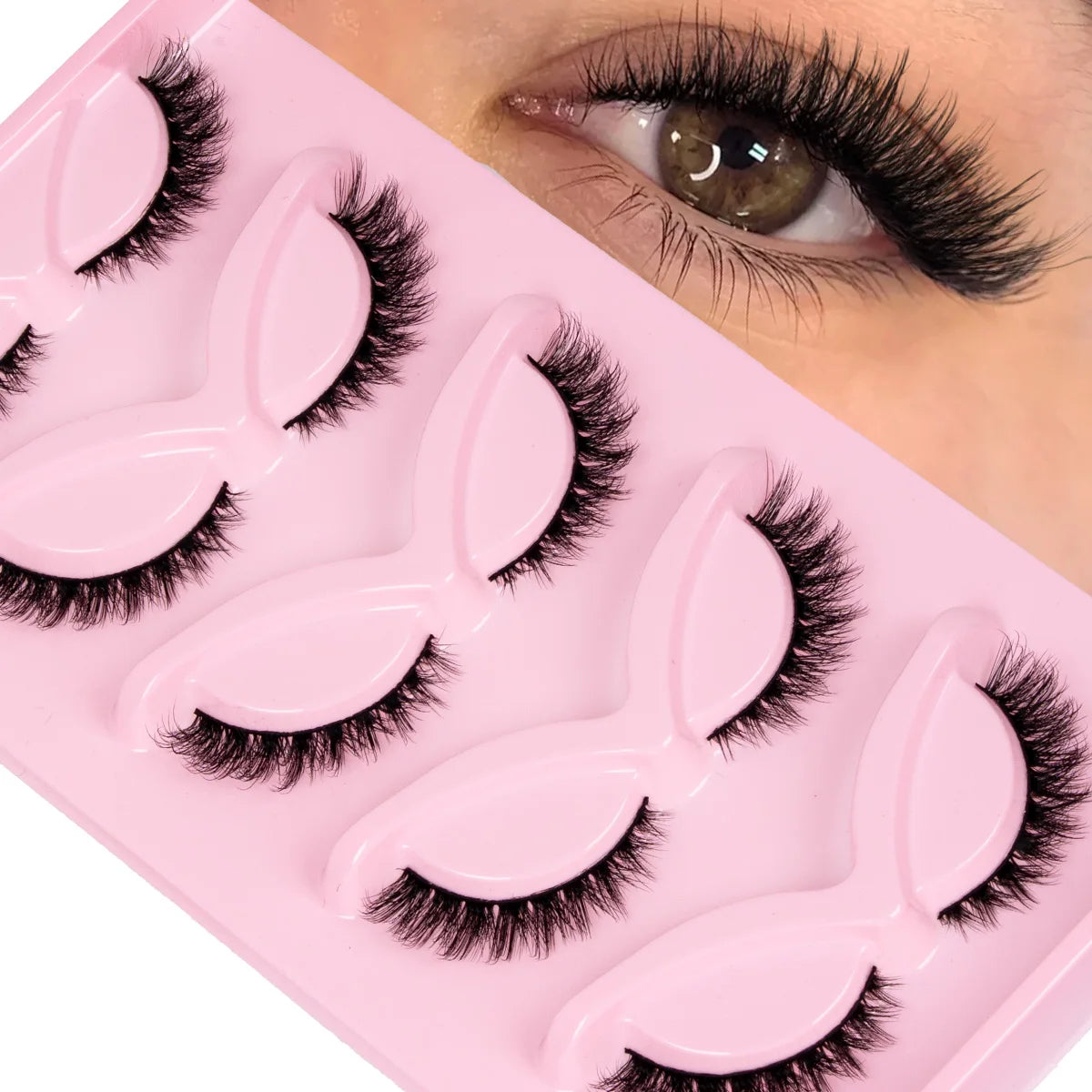 3D Mink Lashes Soft Wispy Natural long False Eyelashes Curly Volume Lashes Eyelash Extension