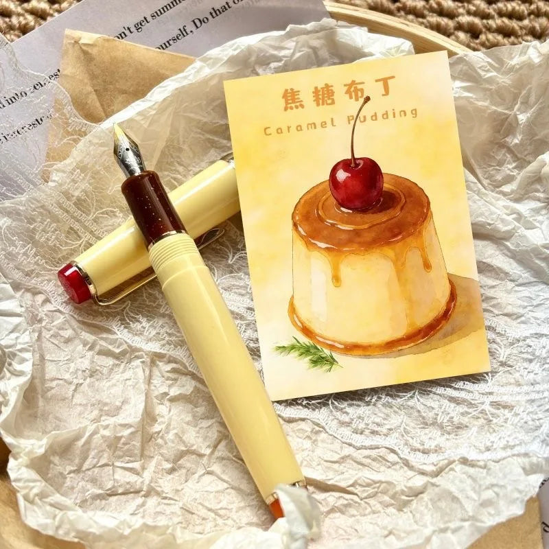 2026 Limited Edition! JINHAO 82 Acrylic Fountain Pen Mint Chocolate Colors Gold Nib Stationery School Office Supplies