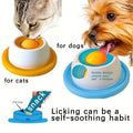 Pet Lick Toy Slow Feeding Dispenser Interactive Enrichment Training Crate Accessory for Dog Cat Puppy