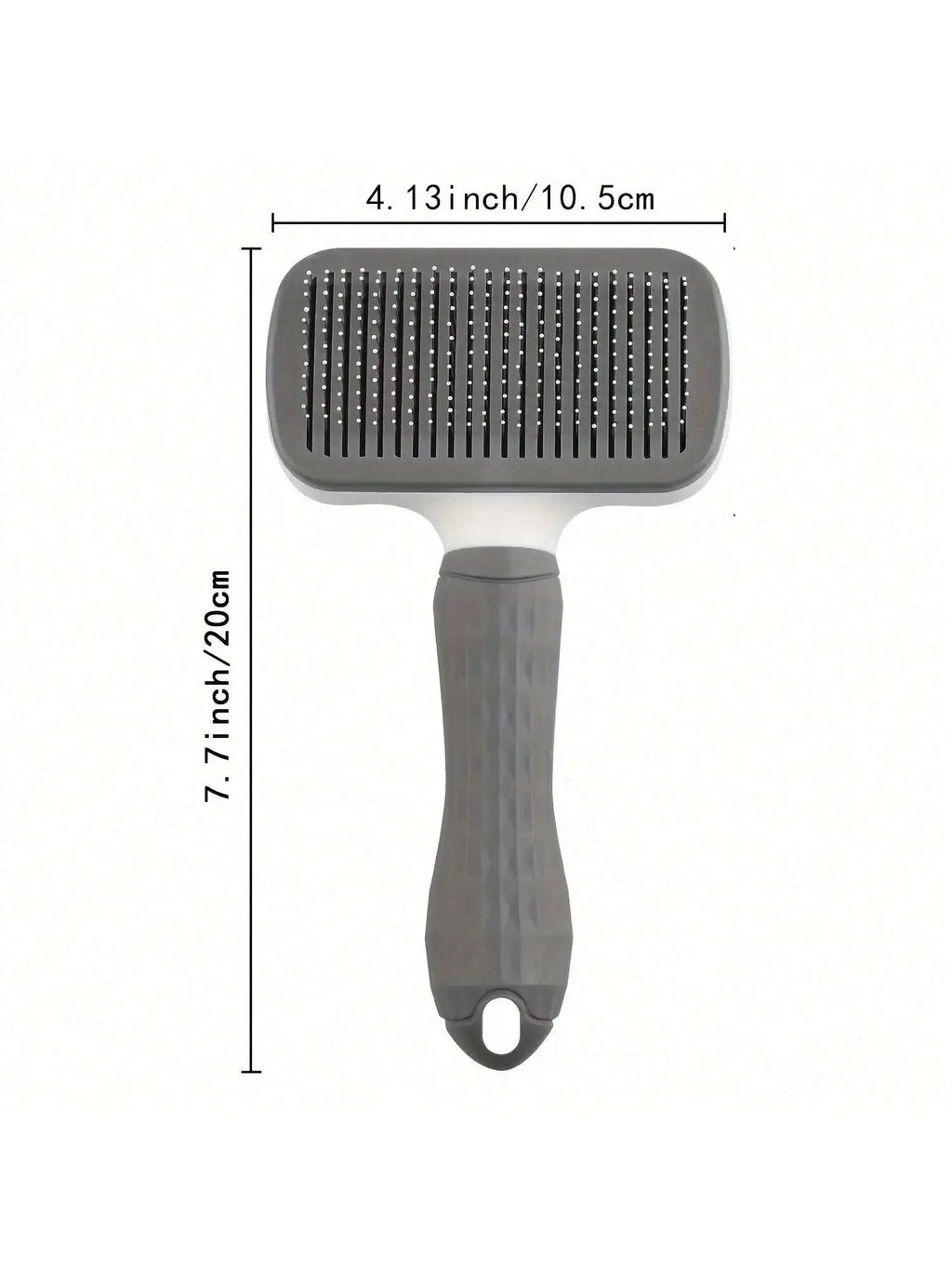 Universal Pet Detangling Brush, Massages Out Knots & Mats. 19cm, for Long/Short Hair, Soothing