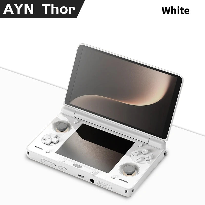 AYN Thor 6'' OLED Dual Screen Gaming Handheld Qualcomm Snapdragon CPU Android13 6000mAh Battery Hall Stick Game Console