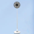 Outdoor folding telescopic fan remote control office automatic shaking desktop fan convenient and quiet USB charging fan 7200mAh