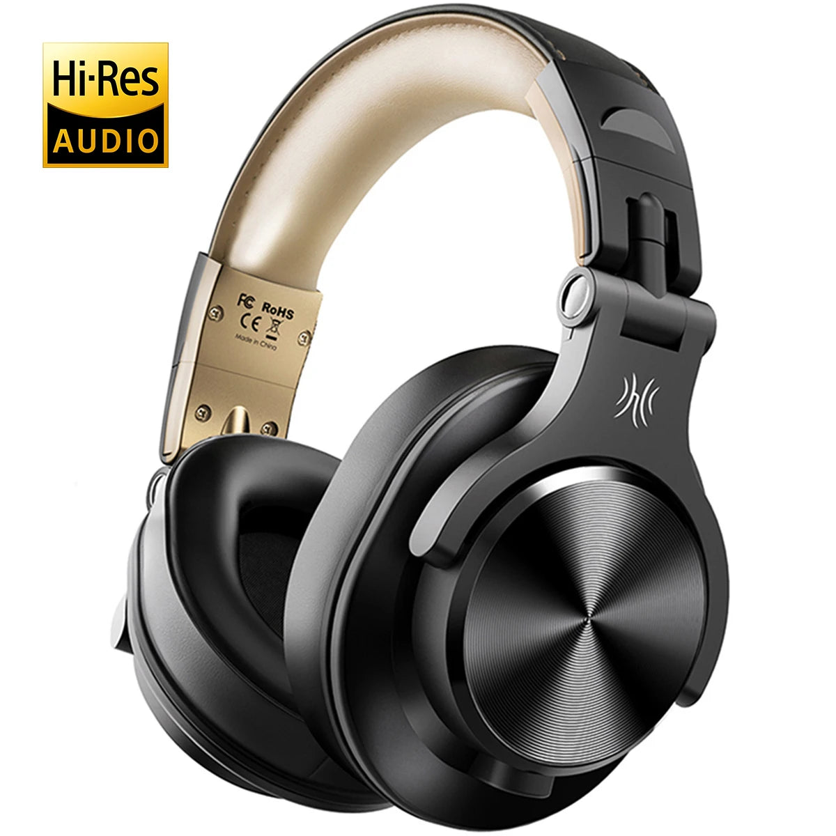 Oneodio Fusion A70 Bluetooth Headphones Hi-Res Audio Over Ear Wireless Headset 72H Professional Studio Monitor DJ HiFi Earphones