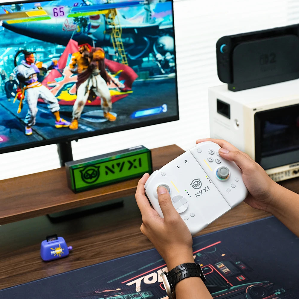 NYXI Hyperion 3 Wireless JoyPad for Switch 2 WHITE