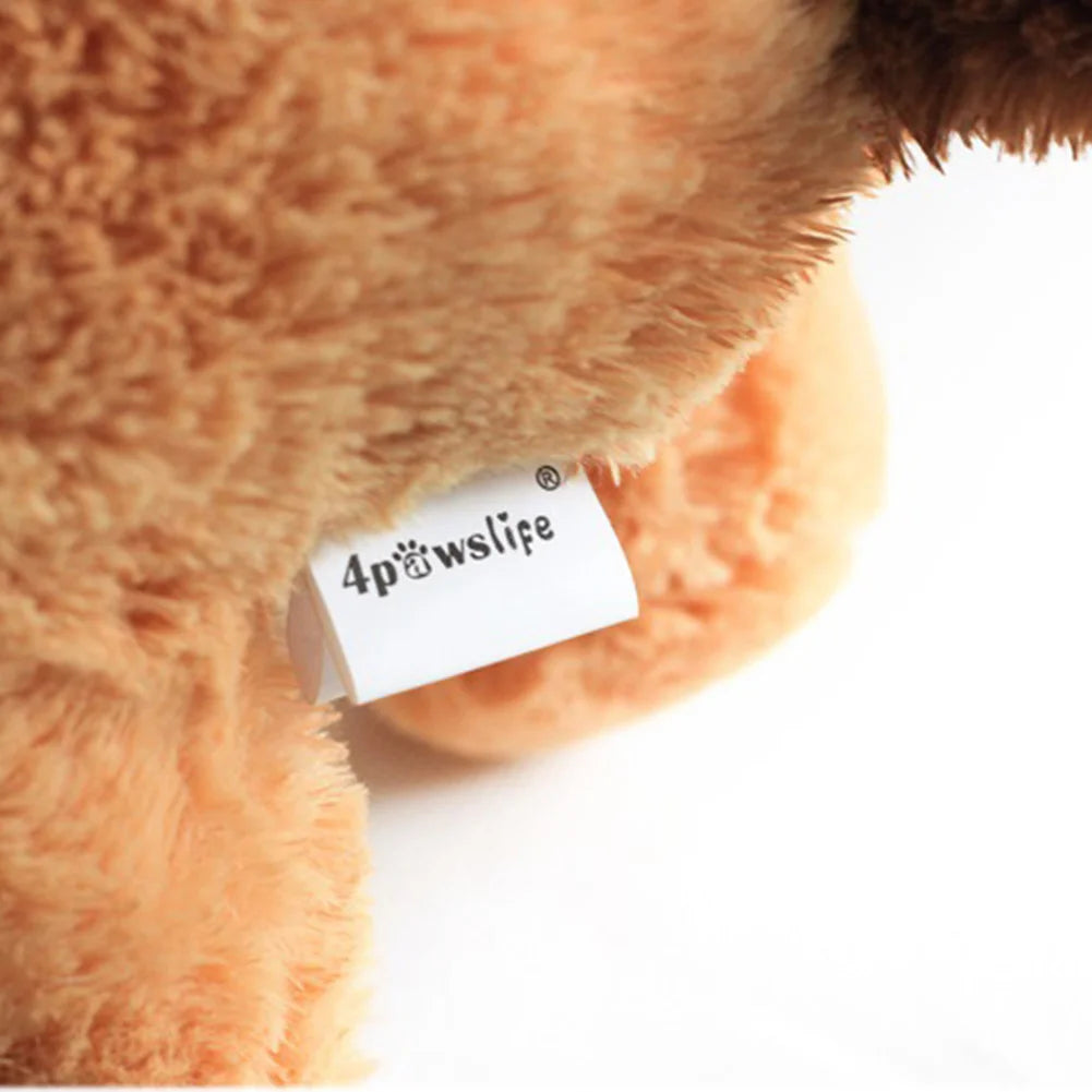 Heartbeat Puppy Behavioral Train Plush Toy Pet Soft Sleep Anxiety Reliver Doll